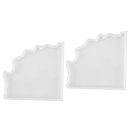Uonlytech 2 Stck. Diy Silikonform Untersetzer Flexible Gießform für Handgemachte Tischdeko für Kreative Bastelprojekte Langlebig und Wiederverwendbar Uonlytech 2 Stck. Diy Silikonform Untersetzer Flexible Gießform für Handgemachte Tischdeko für Kreative Bastelprojekte Langlebig und Wiederverwendbar von Uonlytech