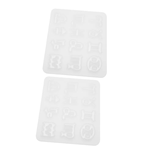 Uonlytech 2 Stück Anhängerform Silikonform Für Charms Schmuckform Fondantformen Schlüsselanhänger-form Form Aus Epoxidharz Silikonschlüsselkettenformen Anhänger Silikonform Kieselgel Uonlytech 2 Stück Anhängerform Silikonform Für Charms Schmuckform Fondantformen Schlüsselanhänger-form Form Aus Epoxidharz Silikonschlüsselkettenformen Anhänger Silikonform Kieselgel von Uonlytech