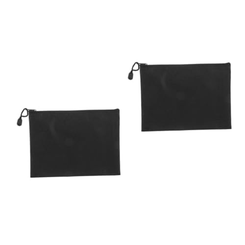 Uonlytech 2 Stück Aufbewahrungstasche Reißverschlusstaschen, Netztaschen Reißverschlussbeutel Büro Dokumententasche Mit Reißverschluss Datei Reisen Dokumentieren Oxford-stoff Schwarz Uonlytech 2 Stück Aufbewahrungstasche Reißverschlusstaschen, Netztaschen Reißverschlussbeutel Büro Dokumententasche Mit Reißverschluss Datei Reisen Dokumentieren Oxford-stoff Schwarz von Uonlytech
