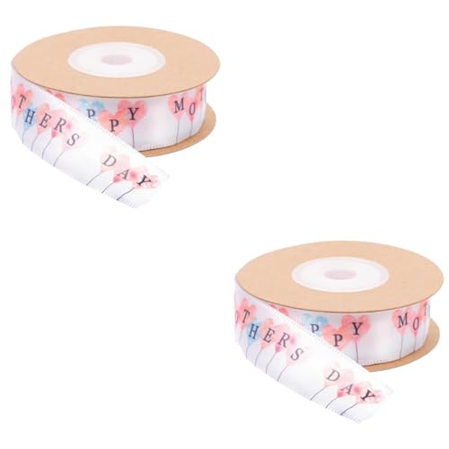 Uonlytech 2 Stück Briefballonband Mutter Pastell Dickes Band Verpackungsband Basteln Farbiges Band Bunt Rosa Satinband Drucken Zum Einpacken Wickeln Hellrosa Polyester Uonlytech 2 Stück Briefballonband Mutter Pastell Dickes Band Verpackungsband Basteln Farbiges Band Bunt Rosa Satinband Drucken Zum Einpacken Wickeln Hellrosa Polyester von Uonlytech