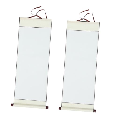 Uonlytech 2 Stück Chinesische Kalligraphie Papier Leere Hängende Rollpapieren für Malerei Hochwertiges Xuan Papier für Kunstwerke und Schreibübungen Uonlytech 2 Stück Chinesische Kalligraphie Papier Leere Hängende Rollpapieren für Malerei Hochwertiges Xuan Papier für Kunstwerke und Schreibübungen von Uonlytech