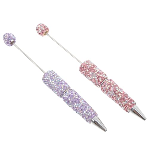 Uonlytech 2 Stück Diamant Kugelschreiber mit Funkelnden Strasssteinen Glitzernd Kreative Schreibstifte für Schüler und Lehrer Auffällige Kugelschreiber für Schule und Büro Uonlytech 2 Stück Diamant Kugelschreiber mit Funkelnden Strasssteinen Glitzernd Kreative Schreibstifte für Schüler und Lehrer Auffällige Kugelschreiber für Schule und Büro von Uonlytech