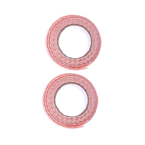 Uonlytech 2 Stück Diy Handwerksklebeband Spitzenborte Klebeband für Scrapbooking und Dekoration Rosa Selbstklebendes Spitzenband für Projekte Karten und Journale von Uonlytech