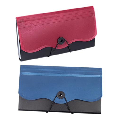 Uonlytech 2 Stück Faltordner Mehrschichtige Dokumentenmappe Portable Ablage für Belege und Rechnungen Organizer für Büro und Zuhause Zufällig Zufällige Farbe Uonlytech 2 Stück Faltordner Mehrschichtige Dokumentenmappe Portable Ablage für Belege und Rechnungen Organizer für Büro und Zuhause Zufällig Zufällige Farbe von Uonlytech