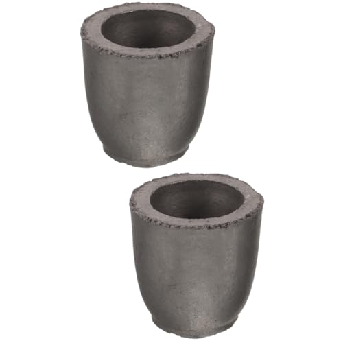 Uonlytech 2 Stück Graphit Gussform für Kupfer Hochtemperaturbeständiger Graphit Tiegel für Schmuckherstellung Ingots und Wissenschaftliche Analysen Langlebig und Robust Uonlytech 2 Stück Graphit Gussform für Kupfer Hochtemperaturbeständiger Graphit Tiegel für Schmuckherstellung Ingots und Wissenschaftliche Analysen Langlebig und Robust von Uonlytech