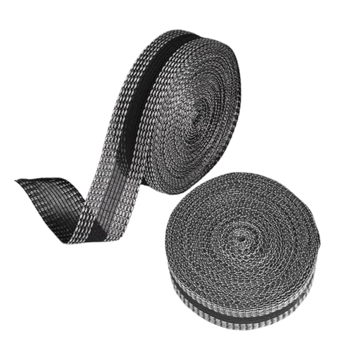 Uonlytech 2 Stück Hosenaufkleber Klebeband für Hosen Nahtloses Saumband Saum Tape Schwarz Jeans Saum Tape Hosenborte ohne Nähen Saumhose ohne Nähen Klebeband zum Säumen von Hosen Stoff Black von Uonlytech