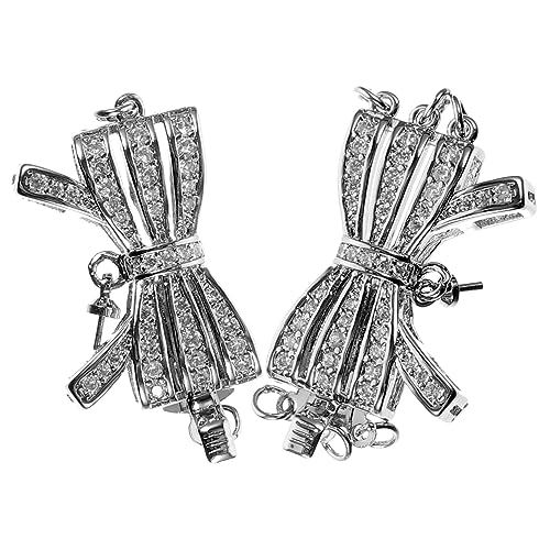 Uonlytech 2 Stück Kettenverschluss für Armbänder und Schichtverschluss Diy Schmuck Zubehör für Stilvolle Verbindung und Verlängerung von Ketten Uonlytech 2 Stück Kettenverschluss für Armbänder und Schichtverschluss Diy Schmuck Zubehör für Stilvolle Verbindung und Verlängerung von Ketten von Uonlytech