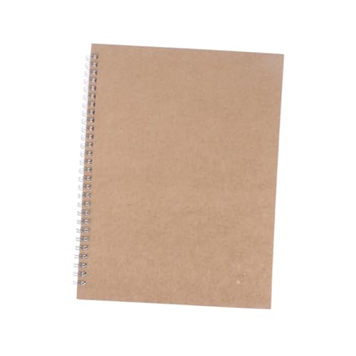 Uonlytech 2 Stück Kraftpapier Spiral Notizbuch Robustes Liniertes Tagebuch für Studierende und Büro Schreiben Zeichnen und Malen Leicht und Tragbar Uonlytech 2 Stück Kraftpapier Spiral Notizbuch Robustes Liniertes Tagebuch für Studierende und Büro Schreiben Zeichnen und Malen Leicht und Tragbar von Uonlytech