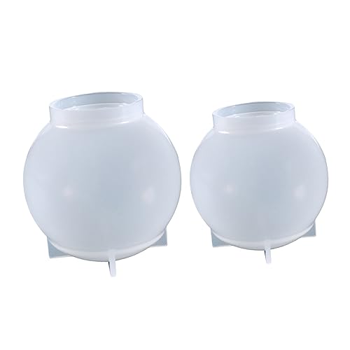 Uonlytech 2 Stück Kristall Kugel Silikonform DIY Gießform für Epoxidharz für Schmuck Dekoration und Bastelprojekte Langlebig und Einfach zu Entformen Uonlytech 2 Stück Kristall Kugel Silikonform DIY Gießform für Epoxidharz für Schmuck Dekoration und Bastelprojekte Langlebig und Einfach zu Entformen von Uonlytech