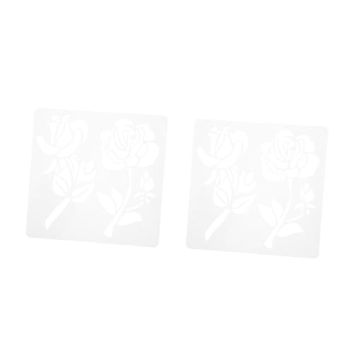 Uonlytech 2 Stück Malvorlage Malschablonen für Wände Malerei Blumen- Und Natur-Schablonen Blumen dekorative Schablonen Wiederverwendbare Blumenschablonen das Haustier Uonlytech 2 Stück Malvorlage Malschablonen für Wände Malerei Blumen- Und Natur-Schablonen Blumen dekorative Schablonen Wiederverwendbare Blumenschablonen das Haustier von Uonlytech