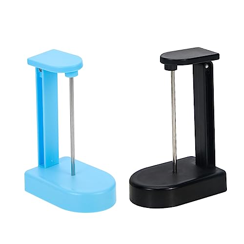 Uonlytech 2 Stück Metall Check Spike Memo Halter Stabiler Bonspießer mit Glatter Oberfläche Vielseitiger Zettelhalter für Kassenbons Quittungen Notizen für Büro Restaurant von Uonlytech