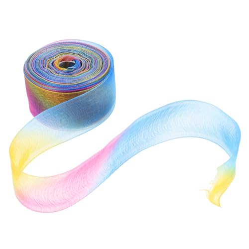 Uonlytech 2 Stück Regenbogen -gradientenband Sportband Geschenkband Blumenwickband Wickelband Für Festliches Band Dessertband Bastelbänder Zum Einwickeln Hochzeitsband Polyester Uonlytech 2 Stück Regenbogen -gradientenband Sportband Geschenkband Blumenwickband Wickelband Für Festliches Band Dessertband Bastelbänder Zum Einwickeln Hochzeitsband Polyester von Uonlytech