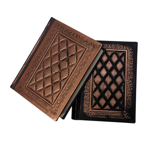 Uonlytech 2 Stück Retro Leder -Notizblock notizbuch Notizbücher für die Arbeit Arbeitshefte Schreiben von Pads Büro-Notizblock Notizen Notebook Kleine Notizbücher Notebook-Büro Kunstleder Uonlytech 2 Stück Retro Leder -Notizblock notizbuch Notizbücher für die Arbeit Arbeitshefte Schreiben von Pads Büro-Notizblock Notizen Notebook Kleine Notizbücher Notebook-Büro Kunstleder von Uonlytech