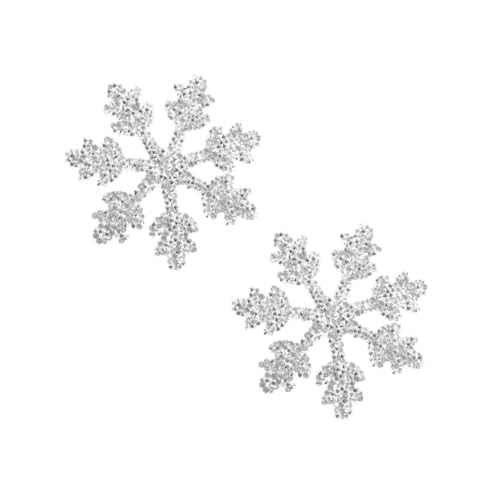 Uonlytech 2 Stück Schneeflocken und Diamanten gestickte Aufnäher mit Schneeflocken Schneeflocken-Aufnäher Schneeflocken-Applikation zarte Eisenflecken austauschbare Eisenflecken Strasssteine Uonlytech 2 Stück Schneeflocken und Diamanten gestickte Aufnäher mit Schneeflocken Schneeflocken-Aufnäher Schneeflocken-Applikation zarte Eisenflecken austauschbare Eisenflecken Strasssteine von Uonlytech