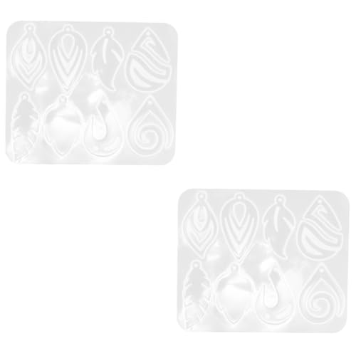 Uonlytech 2 Stück Silikonform für Ohrringe DIY Schmuck Gießform für Tropfenanhänger Silikonohrringe und Schlüsselanhänger Bastelbedarf für Schmuckherstellung und Uonlytech 2 Stück Silikonform für Ohrringe DIY Schmuck Gießform für Tropfenanhänger Silikonohrringe und Schlüsselanhänger Bastelbedarf für Schmuckherstellung und von Uonlytech