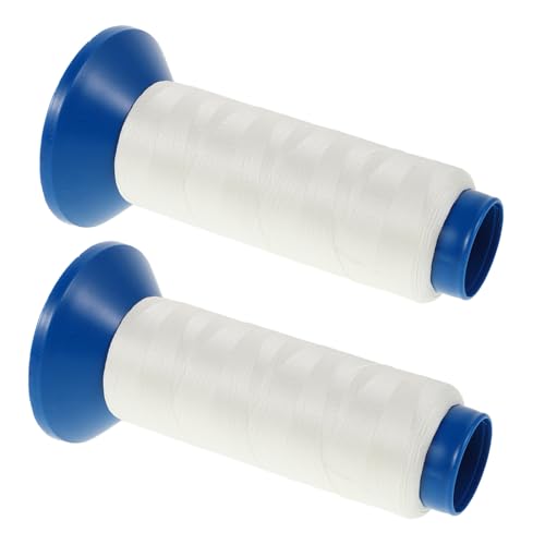 Uonlytech 2 Stück Stickmaschinengarn, Reflektierendes Stickgarn Für Nähmaschine, Weiße Polyester-fadenspulen Für Stickerei, Quilten, Nähen Uonlytech 2 Stück Stickmaschinengarn, Reflektierendes Stickgarn Für Nähmaschine, Weiße Polyester-fadenspulen Für Stickerei, Quilten, Nähen von Uonlytech