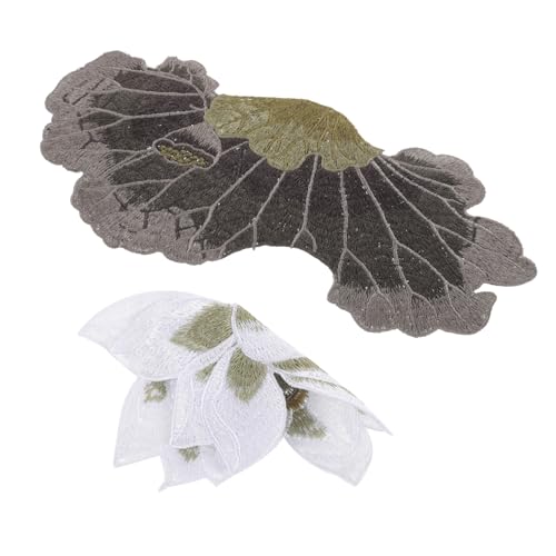 Uonlytech 2 Stück Teiliges Blumen Aufbügler Patches Hochdichte Bestickte Applikationen mit und Blättern Vielseitig für Kleidung Jeans Taschen Rucksäcke Einfache Anbringung zum Nähen und Uonlytech 2 Stück Teiliges Blumen Aufbügler Patches Hochdichte Bestickte Applikationen mit und Blättern Vielseitig für Kleidung Jeans Taschen Rucksäcke Einfache Anbringung zum Nähen und von Uonlytech