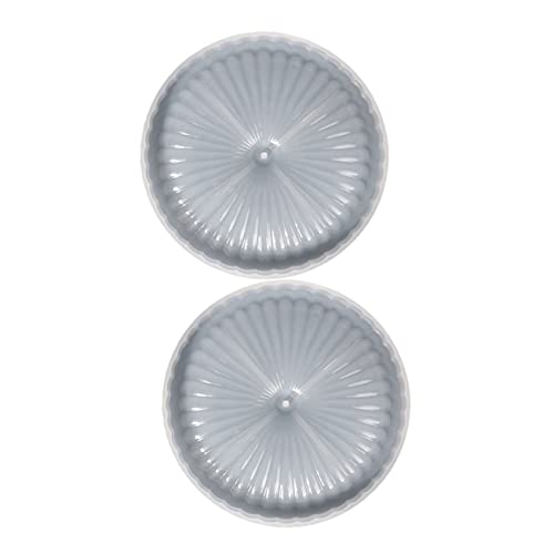 Uonlytech 2 Stück Teiliges Diy Silikonform für Epoxidharz Flexible und Reißfeste Keramikschalenform Umweltfreundliches Silikon Gießform Tablett für Handgefertigte Duftstäbchenhalter für von Uonlytech