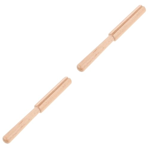 Uonlytech 2 Stück Teppichfadenwerkzeug Stricken Cutter wolle Stickerei Stich Stickgarnschneider Bastelgarnschneider Gobelin-Garnschneider Garnzubehör Werkzeug für Teppichgarn hölzern Khaki von Uonlytech