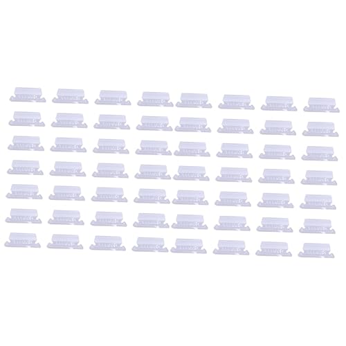 Uonlytech 2 Stück Transparente PVC Etikettenhalter Weiche Zähne Klemmen für und Indexkarten Robuste und Wiederverwendbare Halter für Faltblätter Menüs und Tischnummern Uonlytech 2 Stück Transparente PVC Etikettenhalter Weiche Zähne Klemmen für und Indexkarten Robuste und Wiederverwendbare Halter für Faltblätter Menüs und Tischnummern von Uonlytech