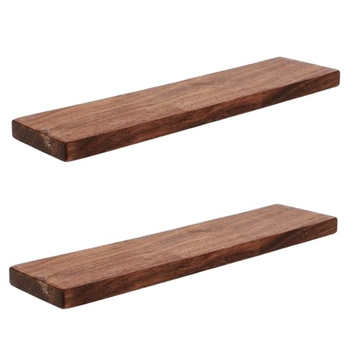 Uonlytech 2 Stück Verdickter Holz leer Quadrate Material drinnen Carving Hartholz unfertiger Holzblock Schnitzblock aus Holz Holzschnitzblöcke für Anfänger hölzern Dark Brown von Uonlytech