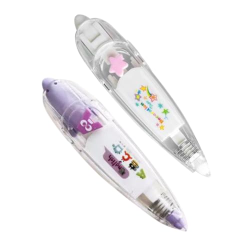 Uonlytech 2 Stück kreatives Korrekturband Scrapbooking Süßes Korrekturband Band mit Spitzenmuster dekoratives Klebeband zum Basteln Scrapbook -Aufkleber Dekorationsbandstifte Plastik Uonlytech 2 Stück kreatives Korrekturband Scrapbooking Süßes Korrekturband Band mit Spitzenmuster dekoratives Klebeband zum Basteln Scrapbook -Aufkleber Dekorationsbandstifte Plastik von Uonlytech