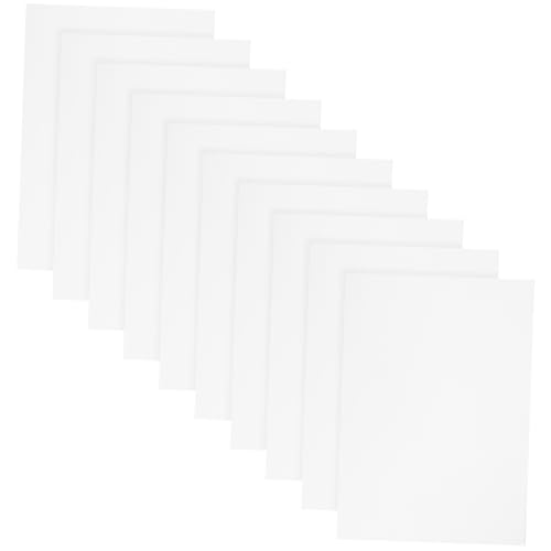 Uonlytech 20 Blatt Aufkleberpapier für Drucker Hochglänzende für Adressetiketten DIY Anwendungen und Reißfest für Etikettierung und Organisation von Uonlytech