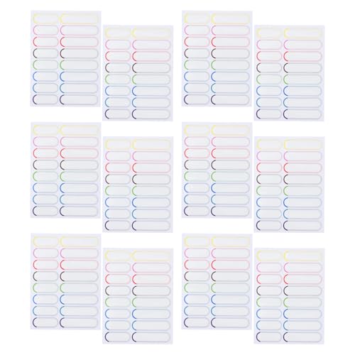 Uonlytech 20 Blatt Wasserdichte Flaschenetiketten Flaschenetiketten Babyflaschenanhänger Beschriften Von Wasserflaschen Namensaufkleber Plastiketiketten Flaschenaufkleber von Uonlytech