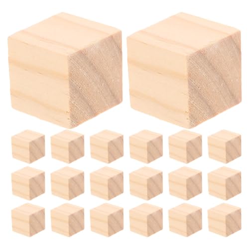 Uonlytech 20 Montessori-Holzblöcke: 5 cm große, unfertige quadratische Würfel – pädagogisches Stapelspielzeug – mathematische Manipulatoren für Lern- und Spielaktivitäten im Vorschulalter Uonlytech 20 Montessori-Holzblöcke: 5 cm große, unfertige quadratische Würfel – pädagogisches Stapelspielzeug – mathematische Manipulatoren für Lern- und Spielaktivitäten im Vorschulalter von Uonlytech