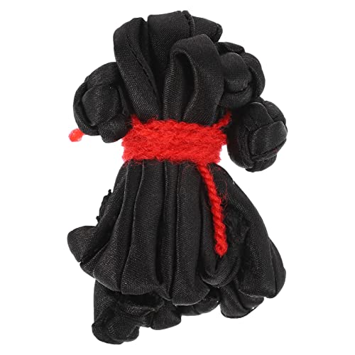 Uonlytech 20 Paar Einförmige Druckknöpfe Verschluss Cheongsam Oberknöpfe Chinesische Kleidungsknöpfe Kleidungsknöpfe Kleidungszubehör Chinesischer Stoffknopf Schwarz Umwickelt von Uonlytech
