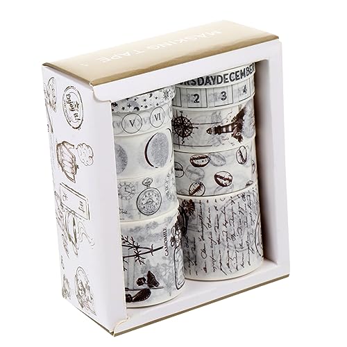 Uonlytech 20 Rollen Washi Tape Aufkleber Scrapbook Klebeband Ästhetisch Süß Klebrig Zahlen Regenbogen Klebebänder Scrapbooking Punkte Dekorativer Schreibtisch Mit Dekoration von Uonlytech