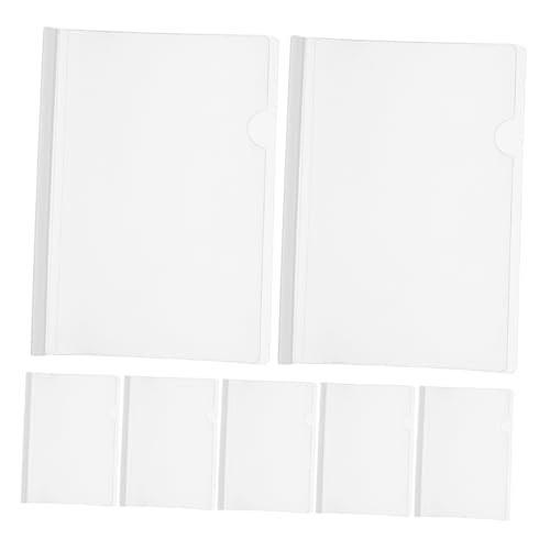 Uonlytech 20 Stück BINDER Melden Folienordner binden Farbe Bar Papierbinder für Büroklammern Buchbinderklammern aus Kunststoff Schiebestange Bucheinbände Buchbinderei pp Weiß Uonlytech 20 Stück BINDER Melden Folienordner binden Farbe Bar Papierbinder für Büroklammern Buchbinderklammern aus Kunststoff Schiebestange Bucheinbände Buchbinderei pp Weiß von Uonlytech