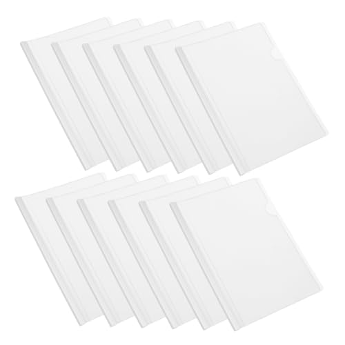 Uonlytech 20 Stück Berichtsordner Büro Unterlagen Portfolio-Ordner Clips Abdeckung aktenordner klarer Bindemittel Dateidokument-Organizer Bericht deckt pp Transparent Uonlytech 20 Stück Berichtsordner Büro Unterlagen Portfolio-Ordner Clips Abdeckung aktenordner klarer Bindemittel Dateidokument-Organizer Bericht deckt pp Transparent von Uonlytech