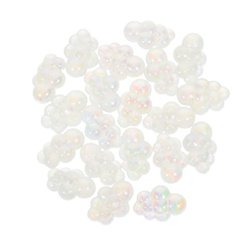 Uonlytech 20 Stück Cloud -zubehör Wolkenförmiges Hängendes Dekor Harzwolkenperle Spacer -perlen Für Schmuck Wolkenhängung Ornament Wolke Lose Abstandshalterperle Weiß Acryl Uonlytech 20 Stück Cloud -zubehör Wolkenförmiges Hängendes Dekor Harzwolkenperle Spacer -perlen Für Schmuck Wolkenhängung Ornament Wolke Lose Abstandshalterperle Weiß Acryl von Uonlytech