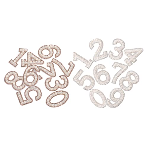 Uonlytech 20 Stück Digitale Bügelaufkleber Glitzernummer Bling Patches Zahleneisen Auf Applikationen Strassnummer Applikation Nähen Sie Die Zahlenanwendung Ab Nummern-kleiderflicken Perle Uonlytech 20 Stück Digitale Bügelaufkleber Glitzernummer Bling Patches Zahleneisen Auf Applikationen Strassnummer Applikation Nähen Sie Die Zahlenanwendung Ab Nummern-kleiderflicken Perle von Uonlytech