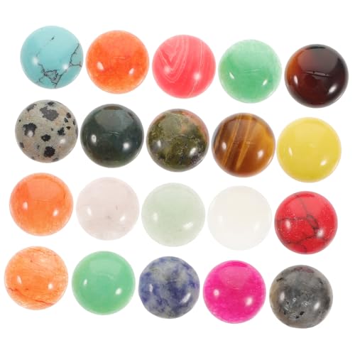 Uonlytech 20 Stück Edelstein -Ringgesicht Cabochons zur Schmuckherstellung Steinperlen Perlen zur Schmuckherstellung Schmuckperlen DIY Schmuckstein Cabochons Naturstein Zufällige Farbe Uonlytech 20 Stück Edelstein -Ringgesicht Cabochons zur Schmuckherstellung Steinperlen Perlen zur Schmuckherstellung Schmuckperlen DIY Schmuckstein Cabochons Naturstein Zufällige Farbe von Uonlytech