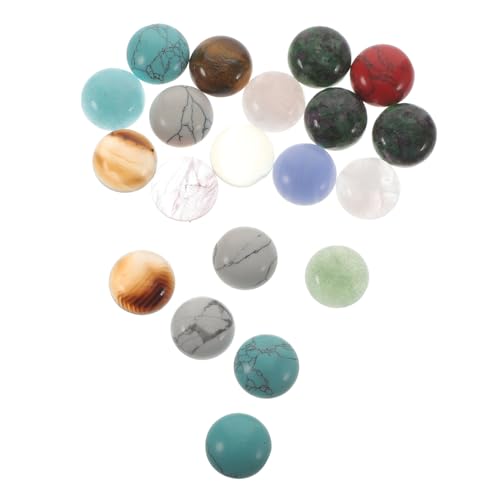 Uonlytech 20 Stück Edelstein -Ringgesicht Perlen für Schmuckhersteller Edelsteine für die Schmuckherstellung DIY Schmuckherstellungsmaterial Naturstein-Cabochons Zufällige Farbe Uonlytech 20 Stück Edelstein -Ringgesicht Perlen für Schmuckhersteller Edelsteine für die Schmuckherstellung DIY Schmuckherstellungsmaterial Naturstein-Cabochons Zufällige Farbe von Uonlytech