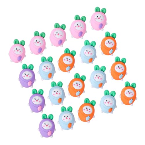 Uonlytech 20 Stück Karotten Radiergummis Radiergummis Geburtstagsleckereien Für Klassenzimmer Süße Schulmaterialien Für Mädchen Mini Puzzles Für Partygeschenke Radiergummi Mit von Uonlytech