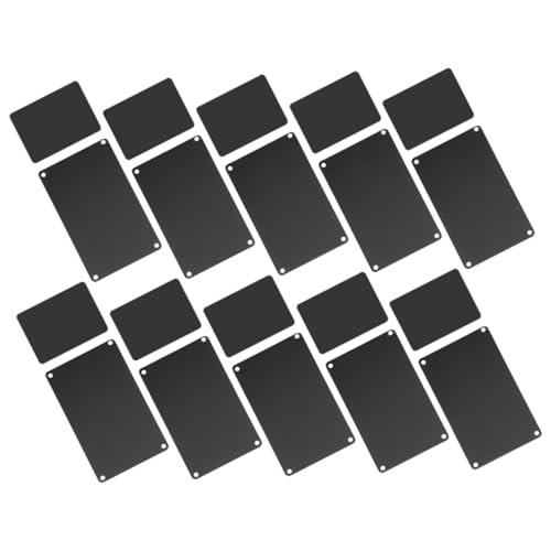 Uonlytech 20 Stück Teiliges Aluminium Namensschilder Blanko Beidseitig Stark Diy Metallschilder zum Gravieren Vielseitig für Büro Tür Dekoration Langlebig und Robust Uonlytech 20 Stück Teiliges Aluminium Namensschilder Blanko Beidseitig Stark Diy Metallschilder zum Gravieren Vielseitig für Büro Tür Dekoration Langlebig und Robust von Uonlytech