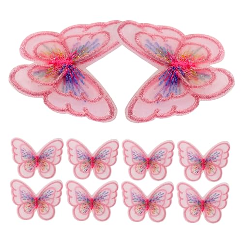 Uonlytech 20 Stück Teiliges Bestickte Schmetterlings Patches zum Aufnähen und Dekorieren Doppellagige Stickerei Langlebige DIY Stoffapplikationen für Kleidung Hüte Rucksäcke Handgefertigte Uonlytech 20 Stück Teiliges Bestickte Schmetterlings Patches zum Aufnähen und Dekorieren Doppellagige Stickerei Langlebige DIY Stoffapplikationen für Kleidung Hüte Rucksäcke Handgefertigte von Uonlytech