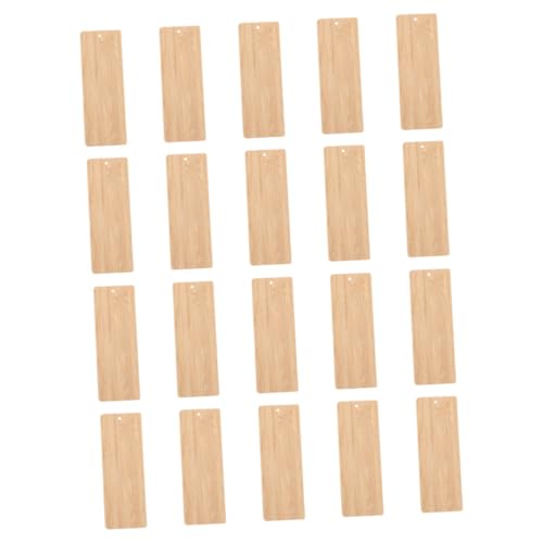 Uonlytech 20 Stück Teiliges Blanko Bambus Lesezeichen Basteln Naturbelassene DIY Lesezeichen Anhänger für Schmuck Dekoration Geschenke Schlüsselanhänger Vielseitig Einsetzbar Uonlytech 20 Stück Teiliges Blanko Bambus Lesezeichen Basteln Naturbelassene DIY Lesezeichen Anhänger für Schmuck Dekoration Geschenke Schlüsselanhänger Vielseitig Einsetzbar von Uonlytech