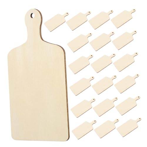 Uonlytech 20 Stück Teiliges Mini Holz Schneidebretter zum Basteln Kleine Unbehandelte Holzplatten für DIY Kunstprojekte Robustes Naturholz für Kreative Familienaktivitäten und Dekorative Uonlytech 20 Stück Teiliges Mini Holz Schneidebretter zum Basteln Kleine Unbehandelte Holzplatten für DIY Kunstprojekte Robustes Naturholz für Kreative Familienaktivitäten und Dekorative von Uonlytech