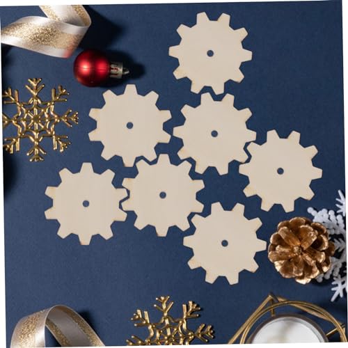 Uonlytech 20 Stück Teiliges Ungefertigter Holzscheiben Zahnradform DIY Blanko Holzplatten für Kunsthandwerk und Dekoration Durchmesser für Kreative Projekte und Geschenkgestaltung Uonlytech 20 Stück Teiliges Ungefertigter Holzscheiben Zahnradform DIY Blanko Holzplatten für Kunsthandwerk und Dekoration Durchmesser für Kreative Projekte und Geschenkgestaltung von Uonlytech