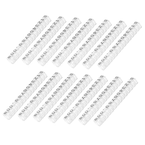Uonlytech 20 Stück Transparente Preisanzeigewürfel mit Schwarzen Ziffern Verstellbare Preisschilder für Schmuck Uhren und Einzelhandelswaren Vielseitige Preisschild-kennzeichnung für Uonlytech 20 Stück Transparente Preisanzeigewürfel mit Schwarzen Ziffern Verstellbare Preisschilder für Schmuck Uhren und Einzelhandelswaren Vielseitige Preisschild-kennzeichnung für von Uonlytech