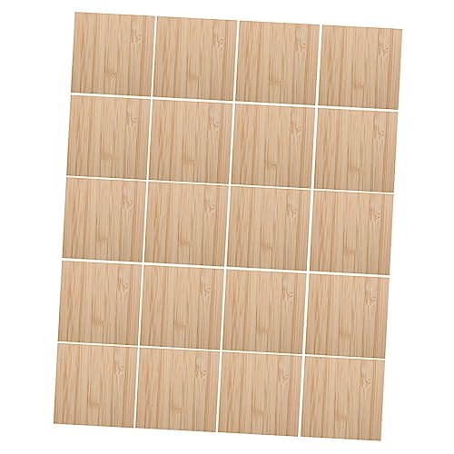 Uonlytech 20 Stück Unbearbeitete Quadratische Bambusplatten für Diy Handwerk Blanko Bastelmaterial für Malerei Dekoration und Kreative Projekte Uonlytech 20 Stück Unbearbeitete Quadratische Bambusplatten für Diy Handwerk Blanko Bastelmaterial für Malerei Dekoration und Kreative Projekte von Uonlytech
