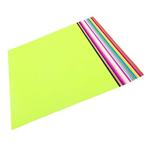 Uonlytech 200 Blatt Blätter Buntes Origami Farbpapier Farbiges Druckerpapier Origami Papier Massenküchenpapier Bastelpapier Dünnes Papier Farbiges Kopierpapier Verdicktes Faltpapier von Uonlytech
