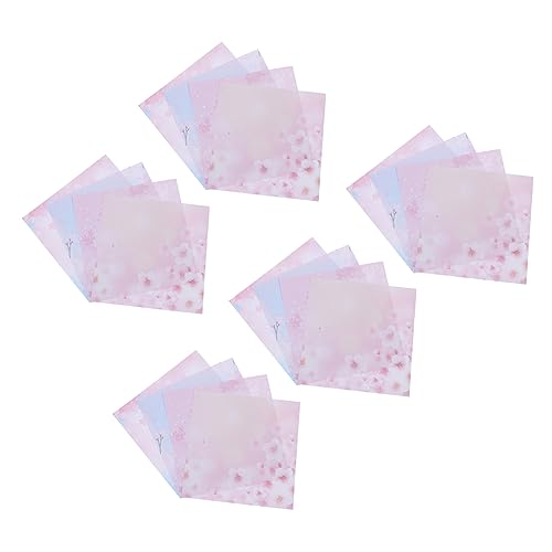 Uonlytech 200 Blatt Doppelseitiges Origami Papier mit Blumenmuster Diy Bastelpapier für Kunsthandwerk und Dekoration für Erwachsene Packung von Uonlytech