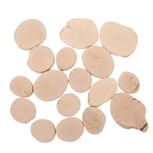 Uonlytech 200 G Holz-bastelstücke, Natürliche Holzspäne, Zum Basteln Von Holzformen Für Heimwerker, Heimdekorationen, Hochzeitsdekorationen, Schulprojekte von Uonlytech