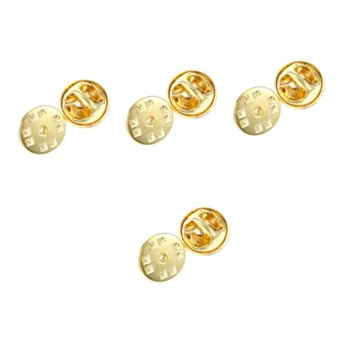 Uonlytech 200 Stck Messing Pinverschluss Rückseiten Gold Ersatz für Anstecker Broschen Metall Abzeichen Kupplungsrückseite Geeignet für Anstecker Krawattennadeln und Schmuckbefestigung Uonlytech 200 Stck Messing Pinverschluss Rückseiten Gold Ersatz für Anstecker Broschen Metall Abzeichen Kupplungsrückseite Geeignet für Anstecker Krawattennadeln und Schmuckbefestigung von Uonlytech