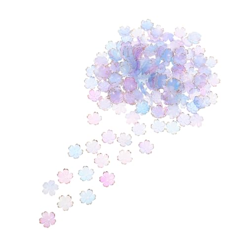 Uonlytech 200 Stück Acryl Perlkappen Petal Farbverlauf Blumenspacer für Schmuckherstellung Leichte Langlebige DIY Schmuckzubehör für Halsketten Armbänder Frühlings-accessoires Uonlytech 200 Stück Acryl Perlkappen Petal Farbverlauf Blumenspacer für Schmuckherstellung Leichte Langlebige DIY Schmuckzubehör für Halsketten Armbänder Frühlings-accessoires von Uonlytech